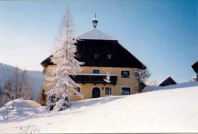 Kiblerhof Lägenhet Rußbach am Paß Gschütt Exteriör bild