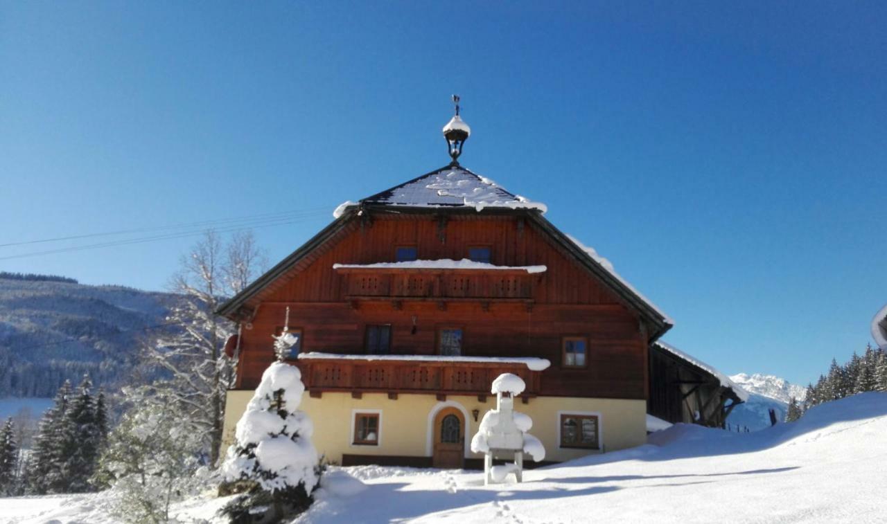 Kiblerhof Lägenhet Rußbach am Paß Gschütt Exteriör bild